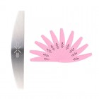 EXO Metal handle for nail files + nail file replacement pads 240 10 pcs.